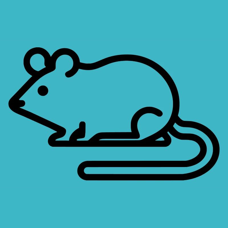 Charming Minimalist Mouse Icon for All Occasions