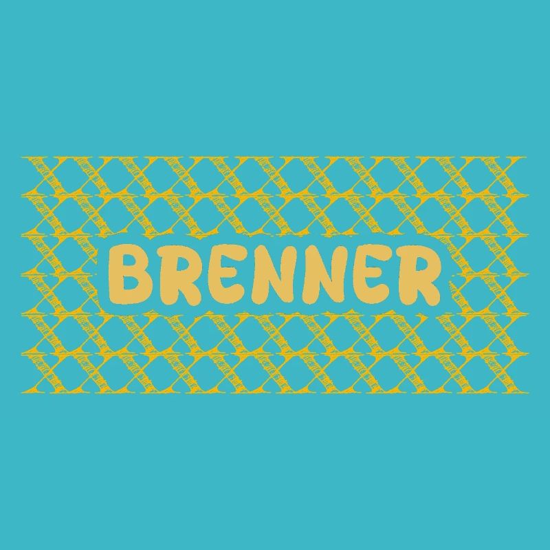 Brenner Gelb Netz Muster