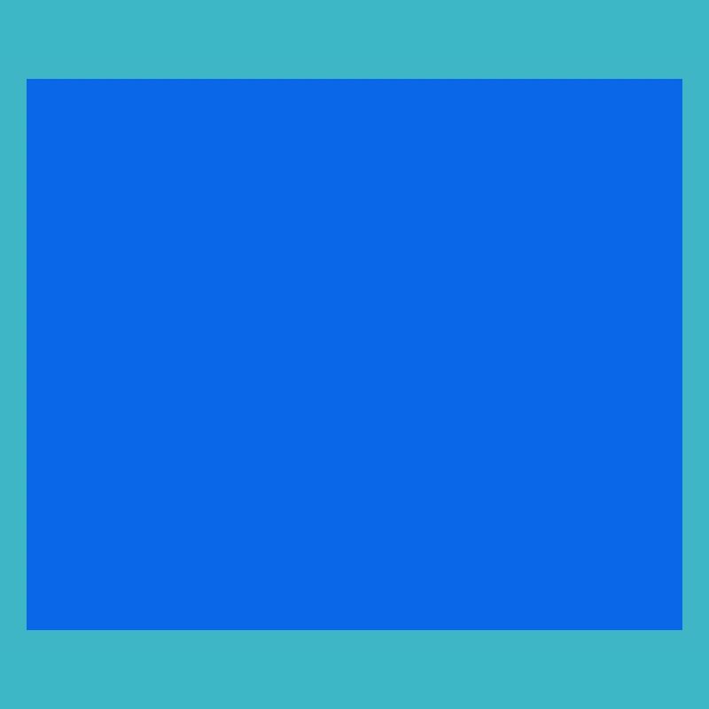 Couleur Bleu Rectangle