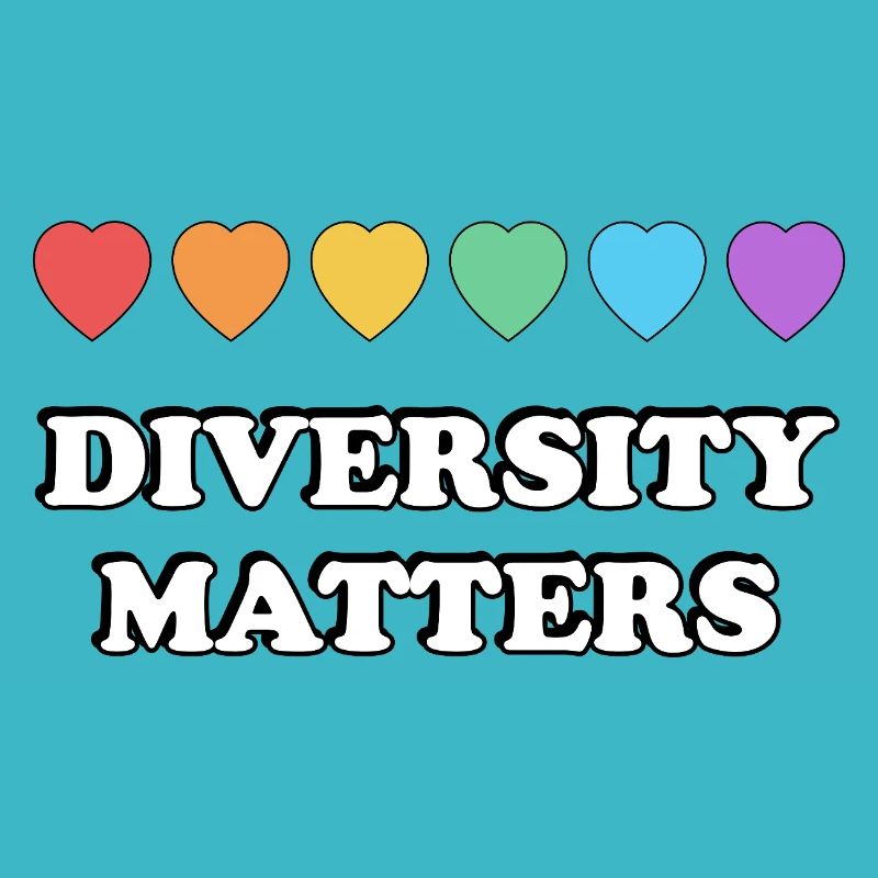 La diversité compte Rainbow Hearts