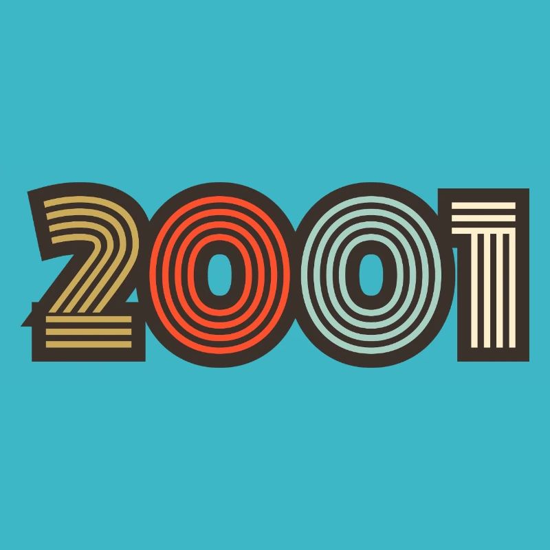 2001 rétro vintage