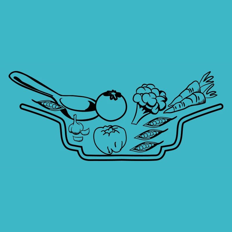 gemüse teller suppe