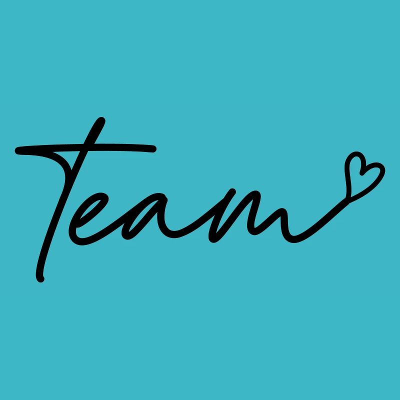 Team mit Herz