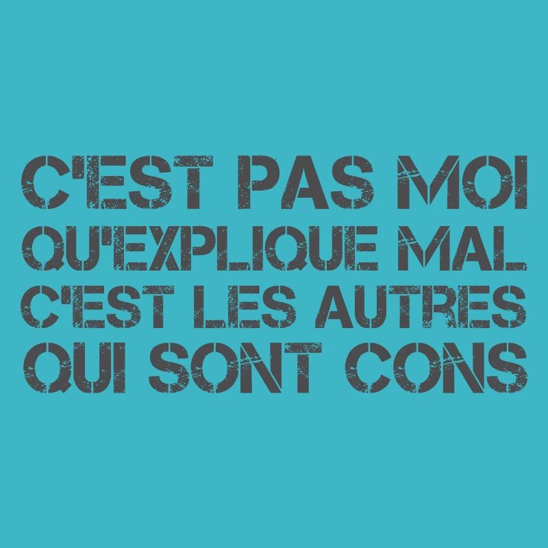C'est pas moi qu'explique mal