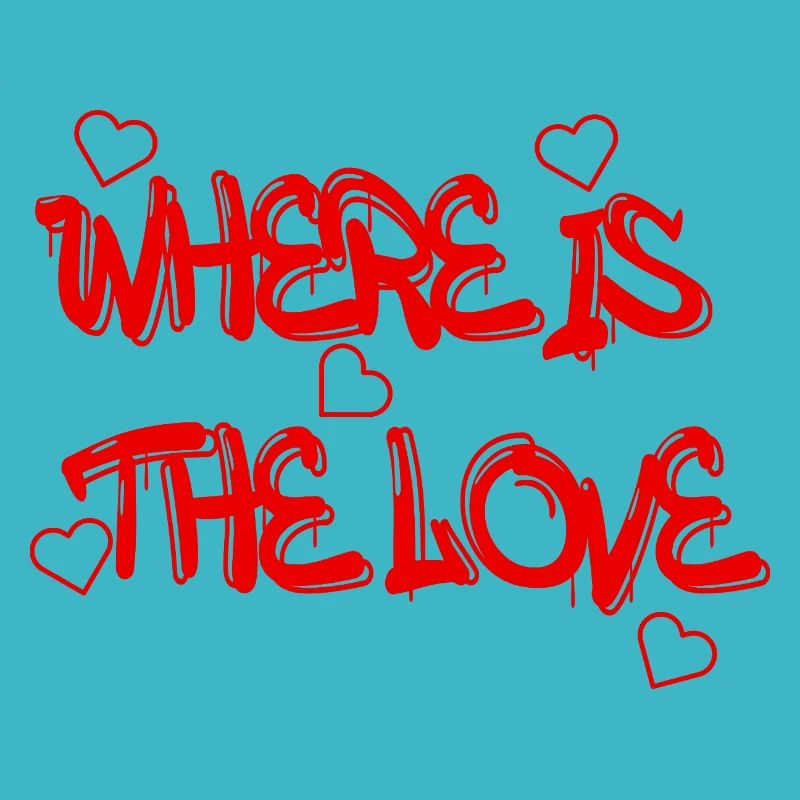 "Wo ist die Liebe" – ein kraftvolles Design, das einlädt