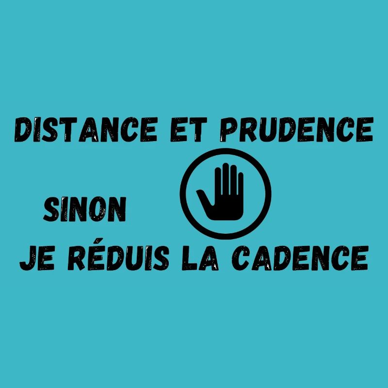 Distance and caution, otherwise I'll slow down