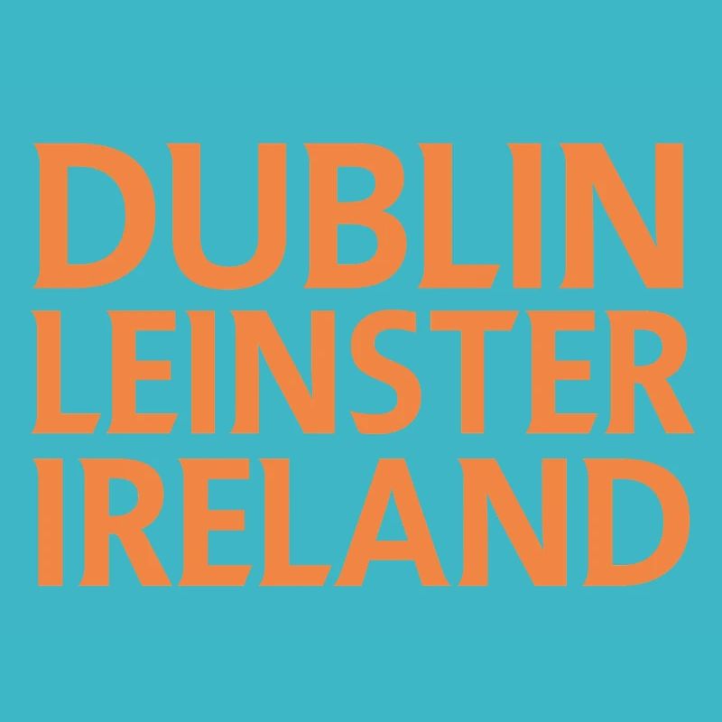 Dublin – Irland Textdesign