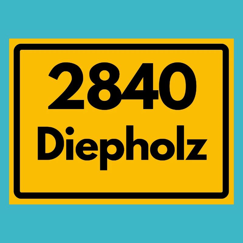 ALTE POSTLEITZAHL PLZ RETRO 2840 DIEPHOLZ – HANSEB
