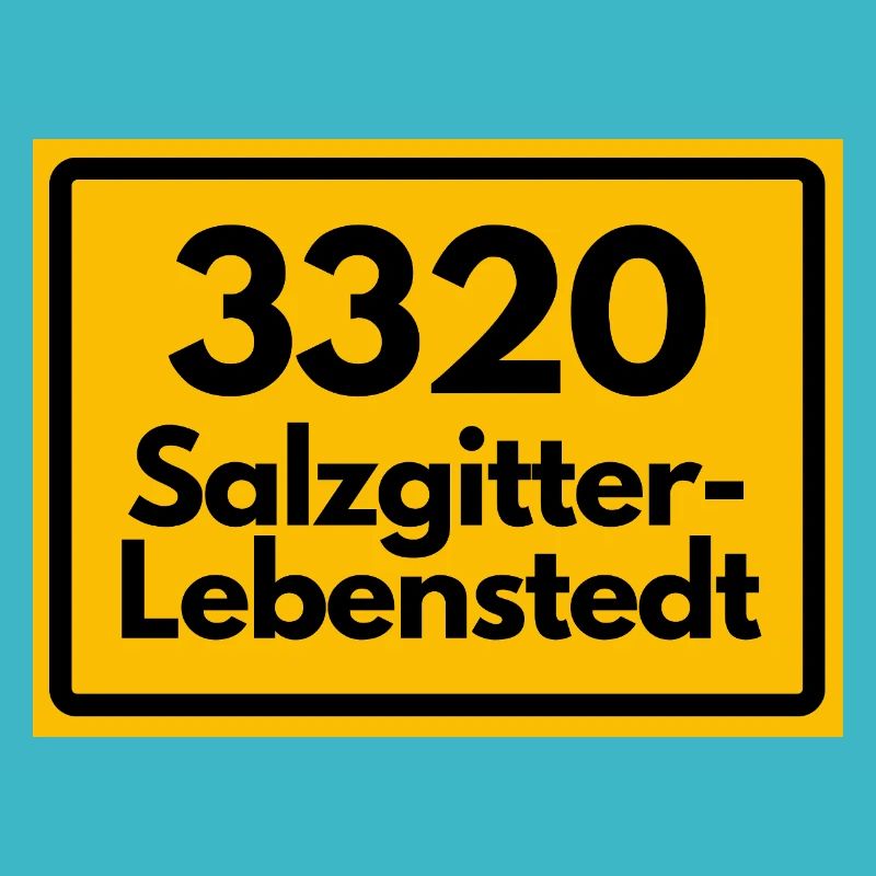 ANCIEN CODE POSTAL RETRO 3320 SALZGITTER