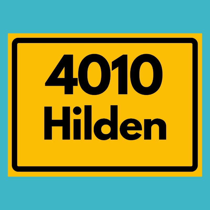 ANCIEN CODE POSTAL RETRO 4010 HILDEN – FACHWERK