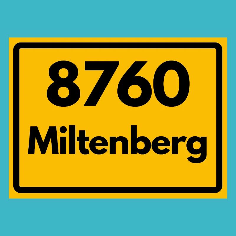 ANCIEN CODE POSTAL RÉTRO 8760 MILTENBERG HEIMAT