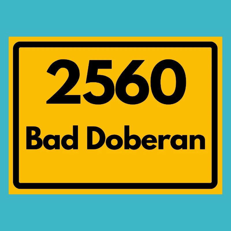 ALTE POSTLEITZAHL PLZ RETRO 2560 BAD DOBERAN 