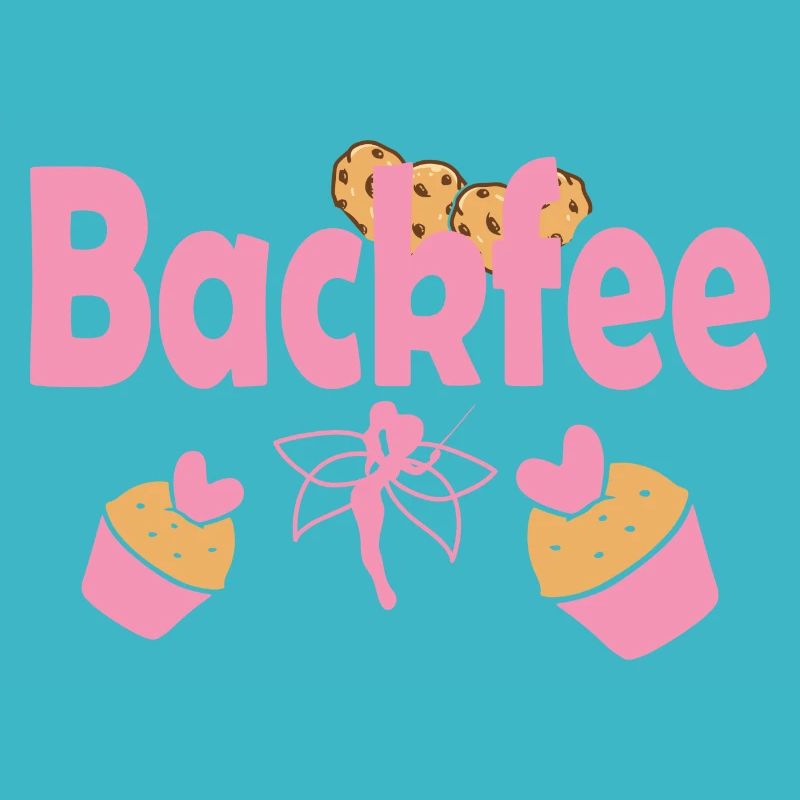 Motif de backfee avec biscuits et fée