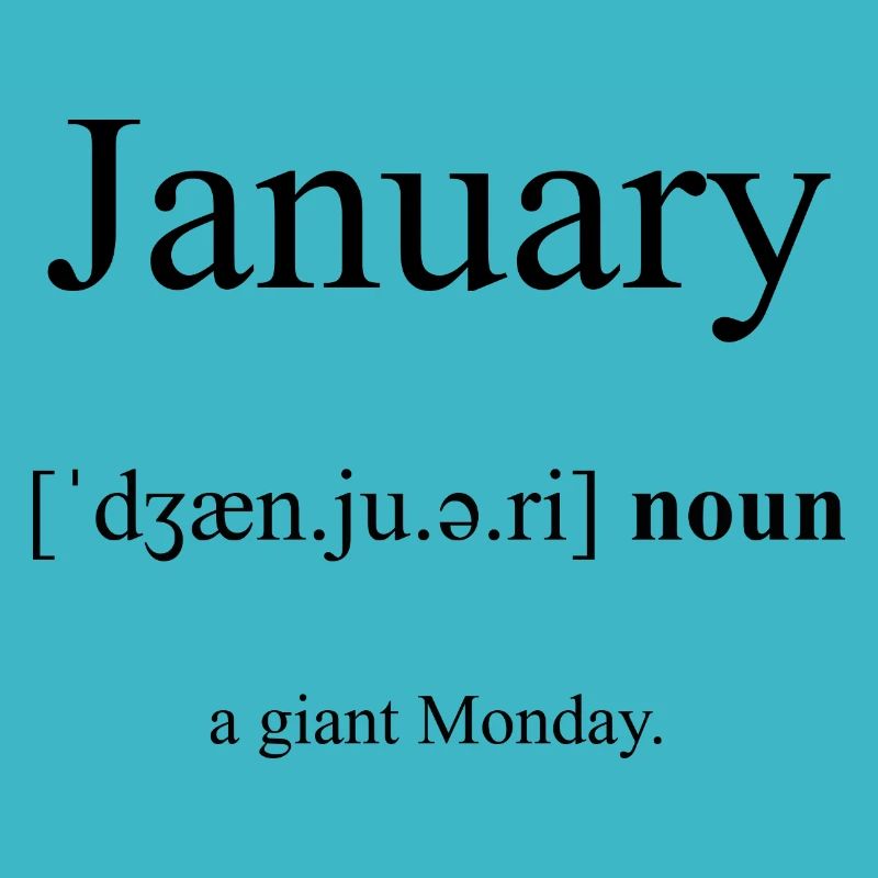 January (Januar) Definition Dictionary