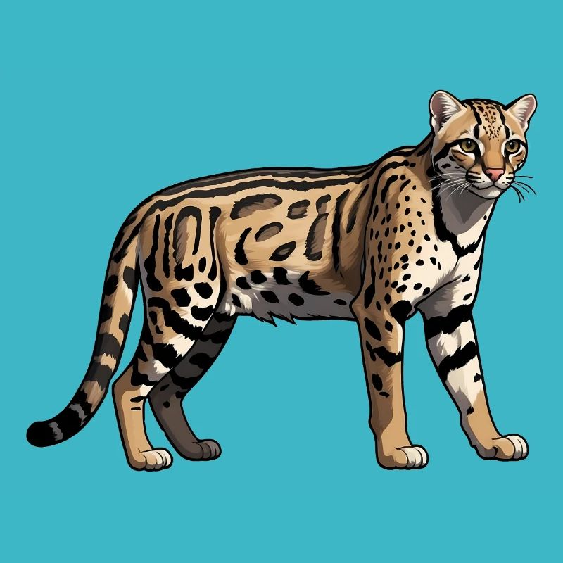 Guépard - Motifs Sauvages Mignons