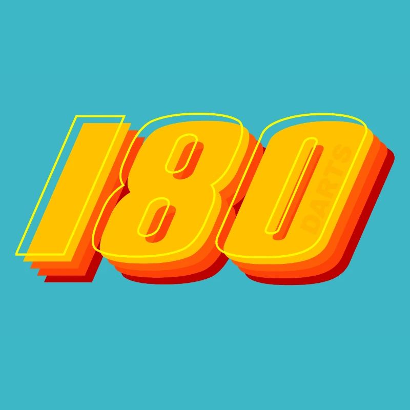 Fléchettes, fléchettes, 180 fléchettes rétro