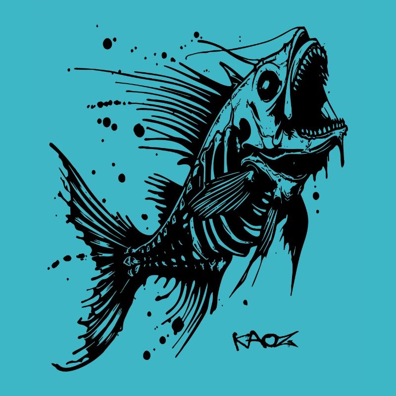 A Skeleton Fish