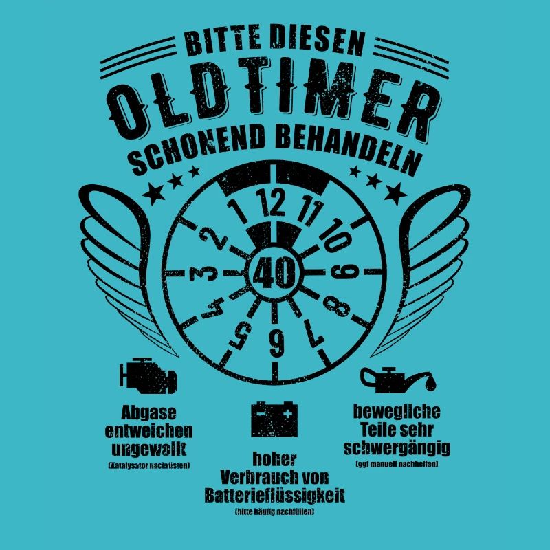 Oldtimer schonend behandeln - 40. Geburtstag