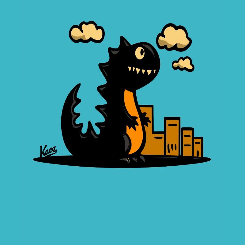 Bébé lézard géant
