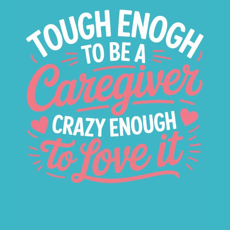 Caregiver Pride Script Pink