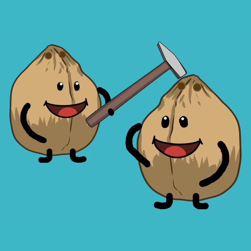 noix de coco noix craquant Marteau Fantasy