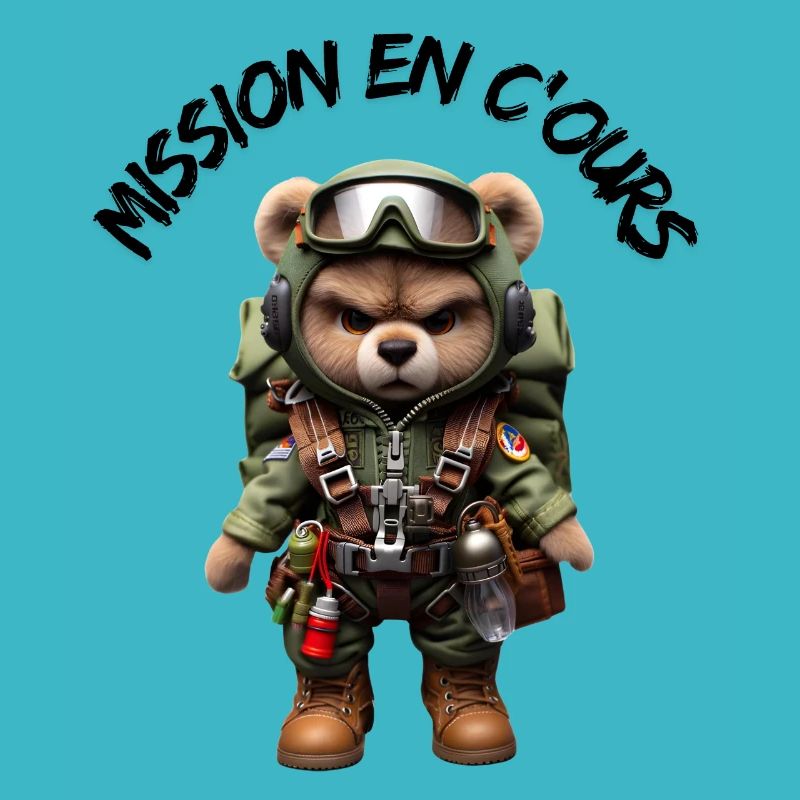 Bear on a mission