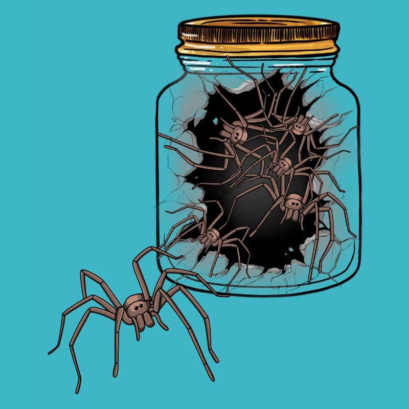 Araignées d’Halloween Arachnides Phobie des araignées