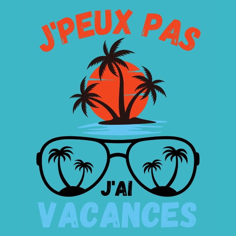 Vacances d été palmiers plage