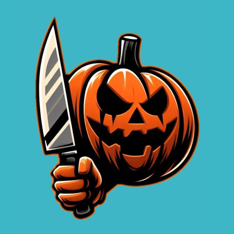 Killer Pumpkin - Halloween Horror Jack-o-Lantern