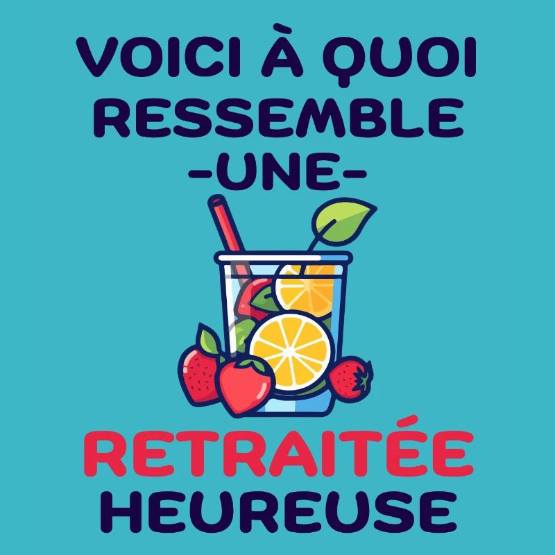 Une retraitée heureuse