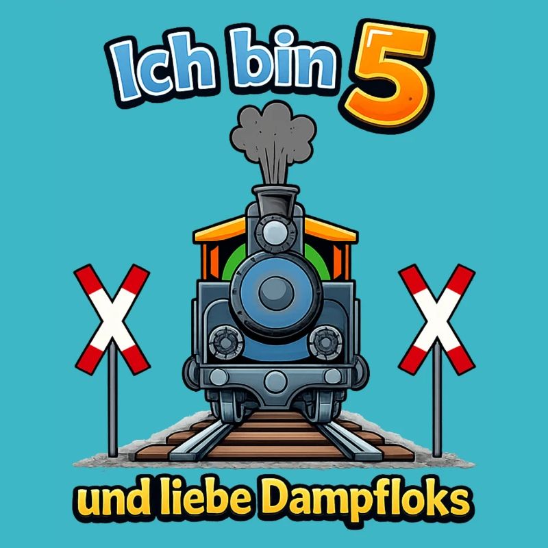 Dampflok Ich bin 5