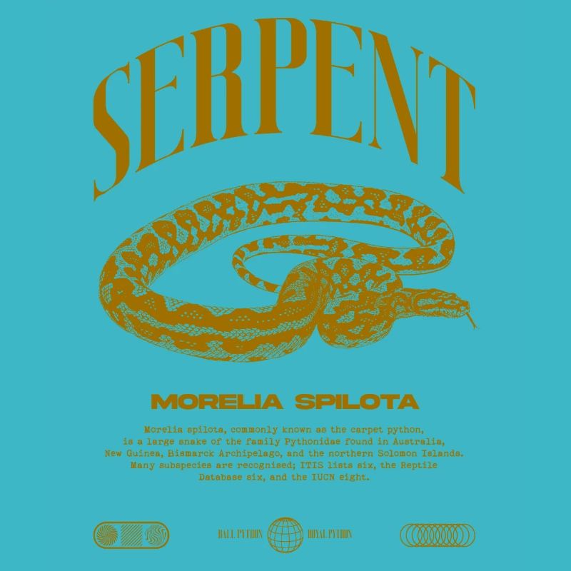Teppich Python Modern Reptile Keeper Streetwear
