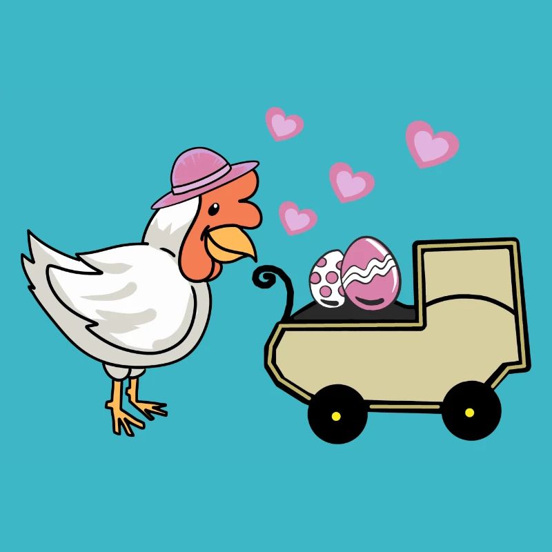 Hen Chicken Chickens Poultry Baby Egg Eggs