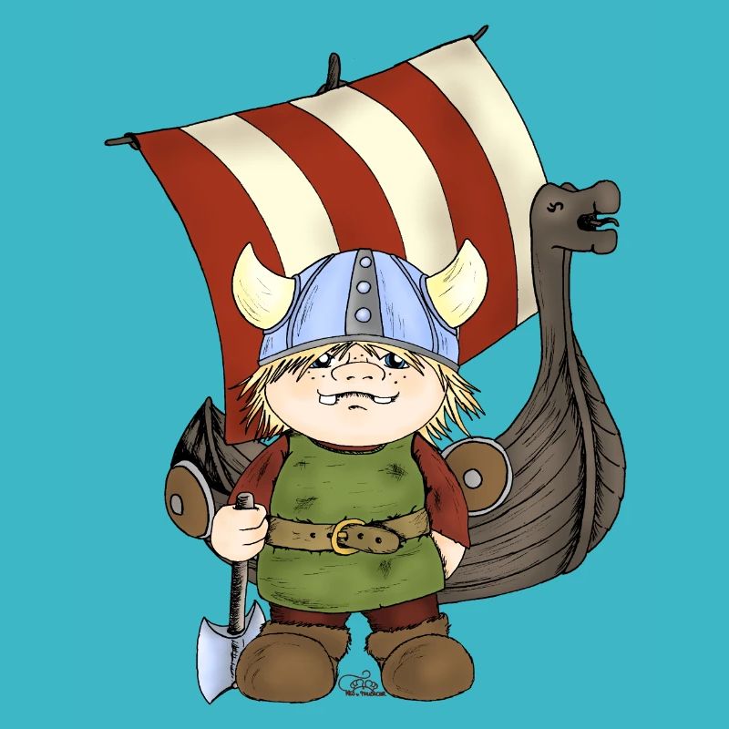 Erik the Viking ship with