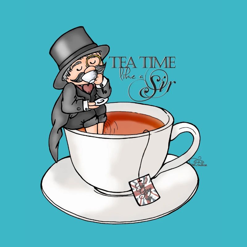 tea time like a Sir with Earl Grey (text)