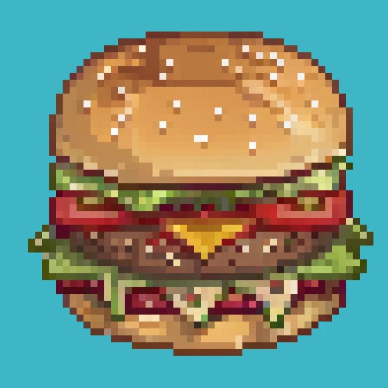 Burger de la taille d’un octet