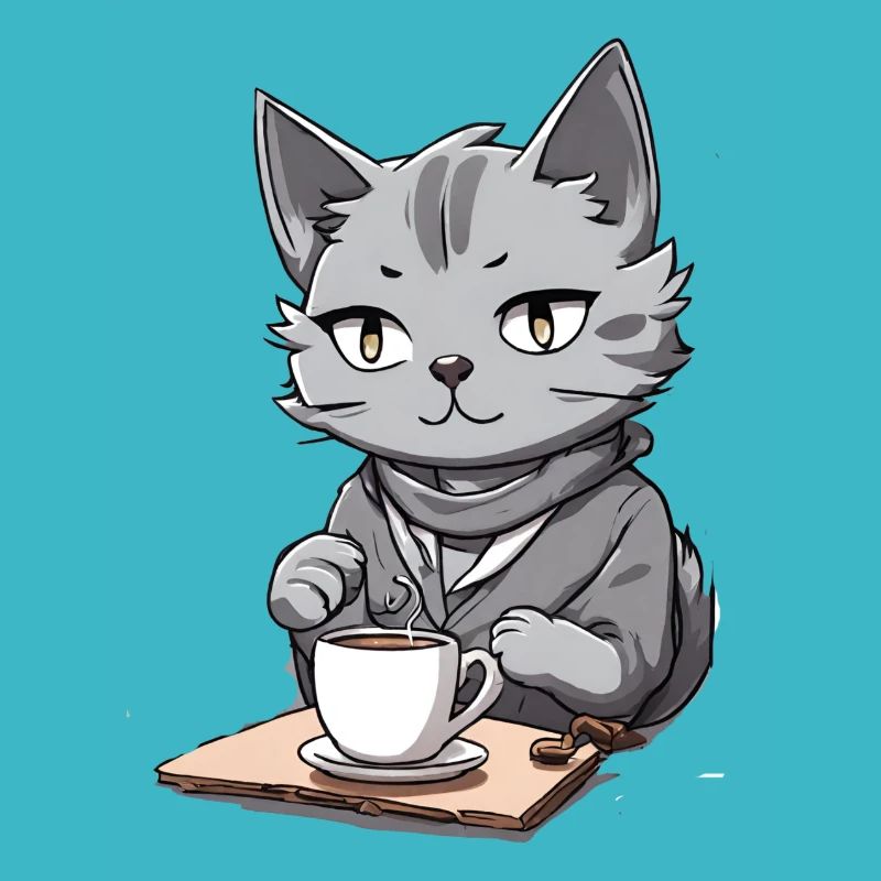 chat café