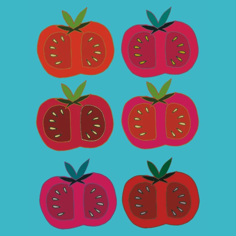 Tomatoes 6 times multicoloured