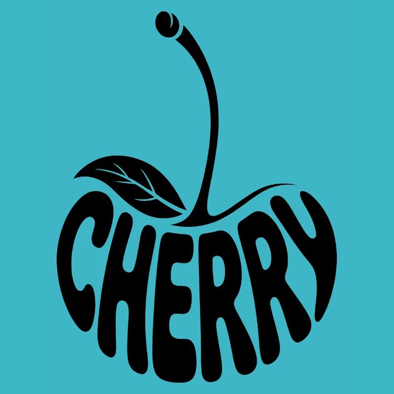 Cerise - Logo de fruit cool