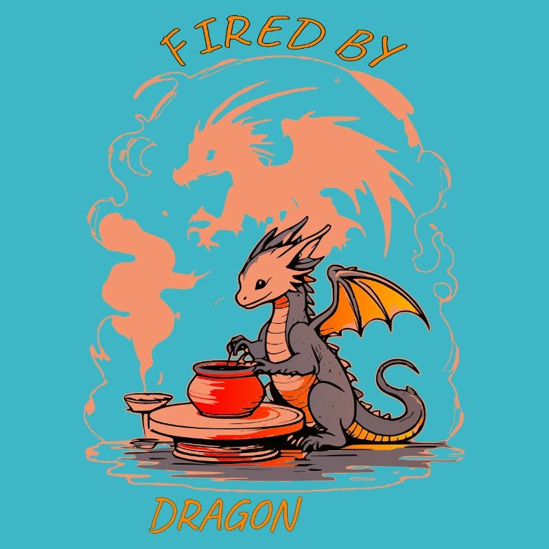 Dragon Forge - Fired by Magic Pottery Art