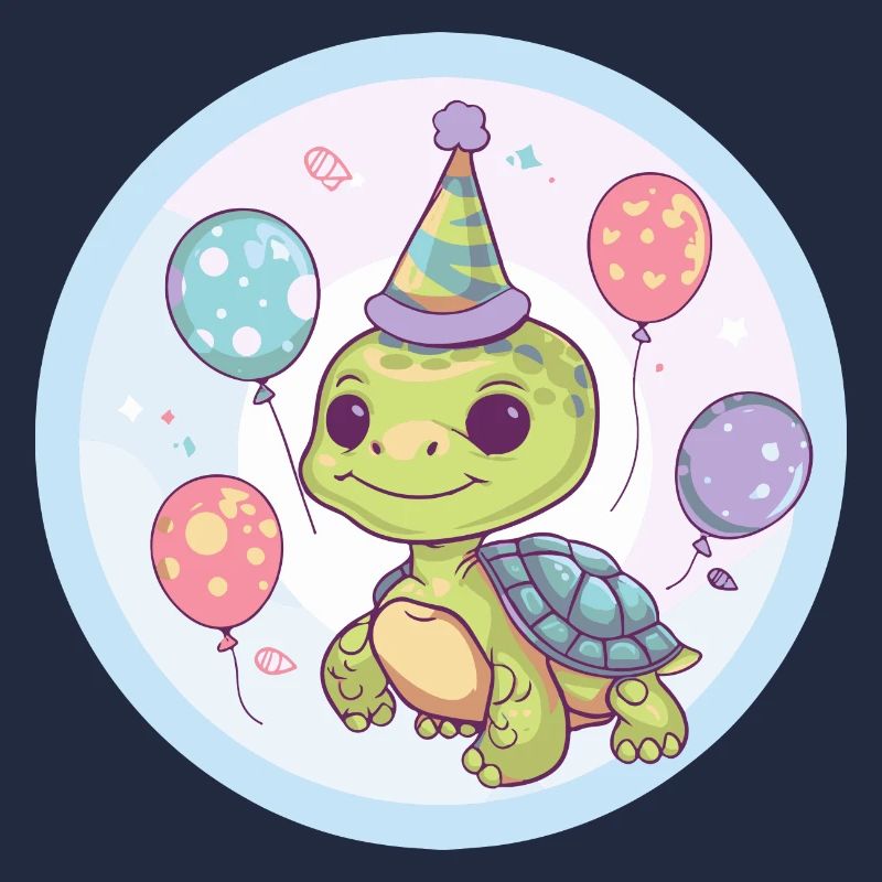 Turtle Birthday Baby