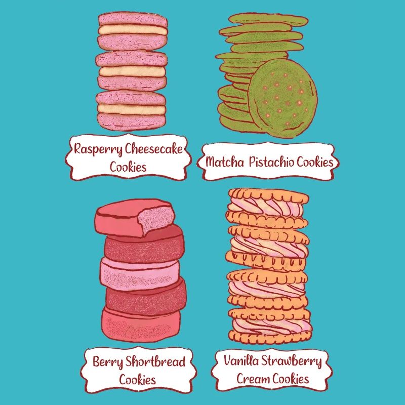 Pastellcookies Stack-Design