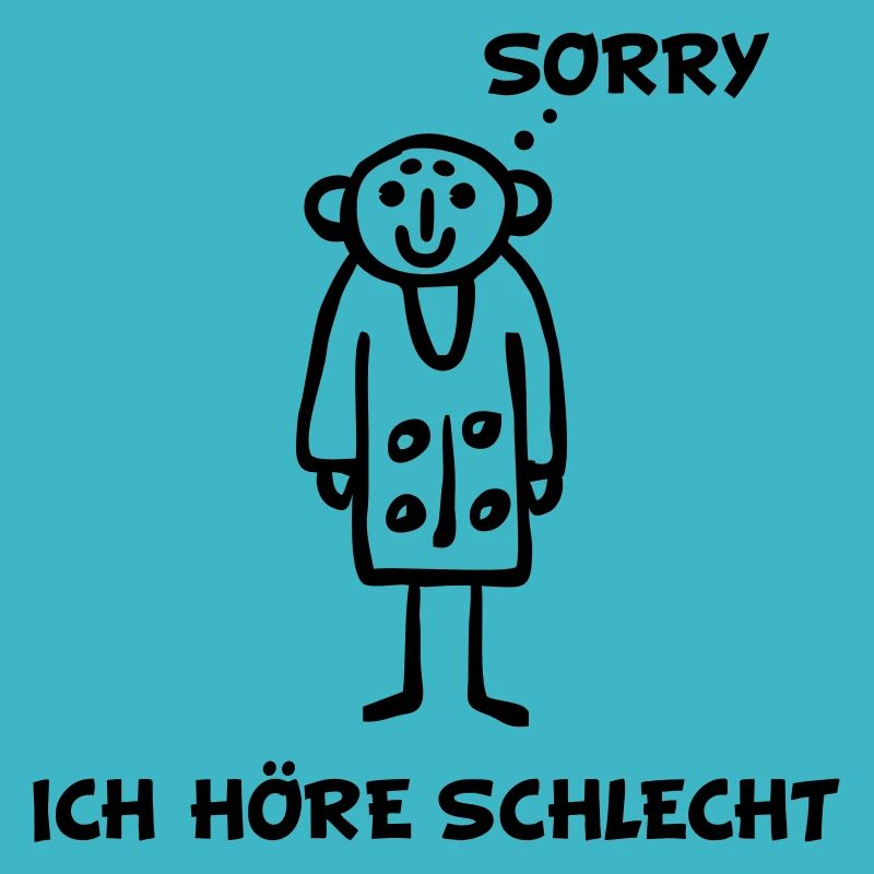 Strichmännchen hört schlecht