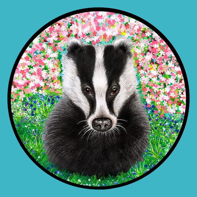 Dachs im Frühling/ Badger in the springtime