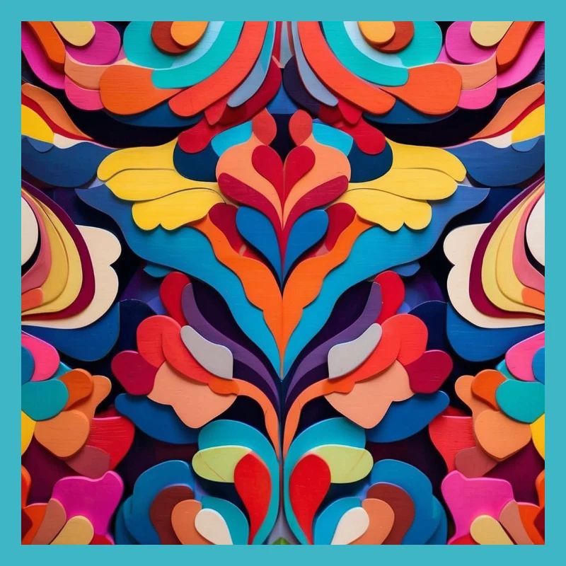 Motif abstrait