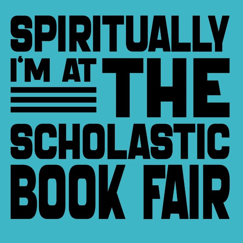 Geistlich bin ich auf der Scholastic Book Fair