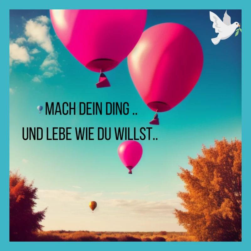 Luftballon Geschenkidee