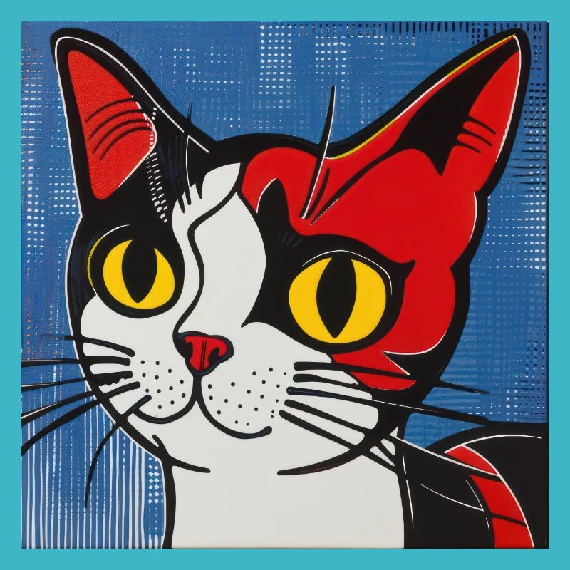 Katze, katzenmotiv, comic
