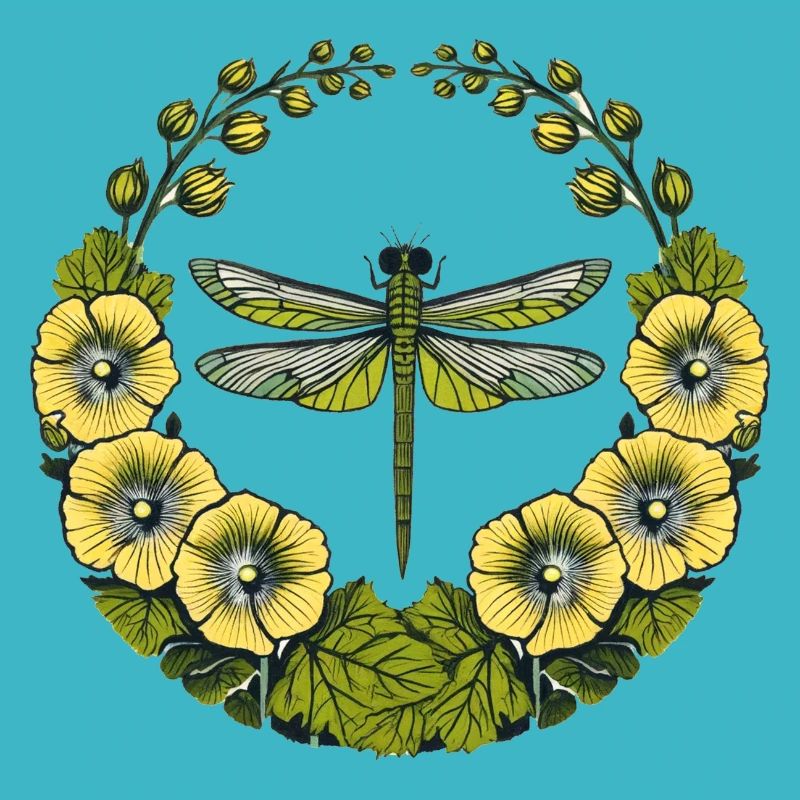 Grüne Libelle