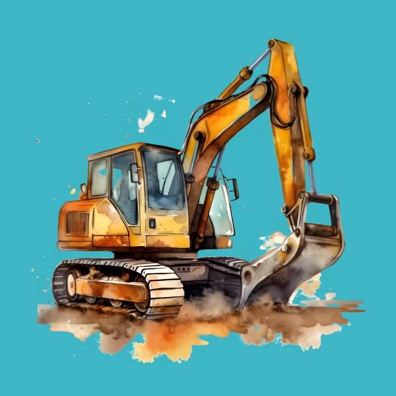 Pelleteuse de chantier